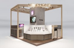 ออกแบบ ผลิต และติดตั้งร้าน : ร้าน Neo Phone  ห้าง The Mall บางแค